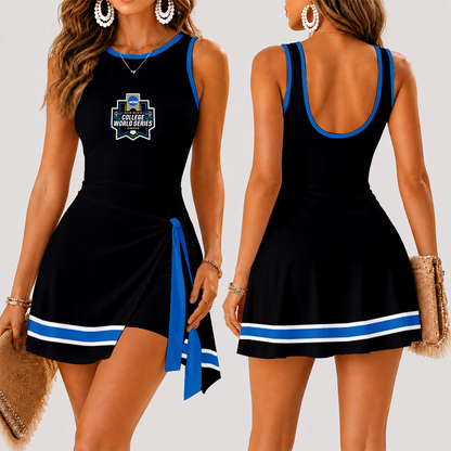 [FAN FAVORITE] NEW CUSTOMIZED NCAA CWS32 ALL TEAMS WOMEN'S SUMMER SKORT DRESS