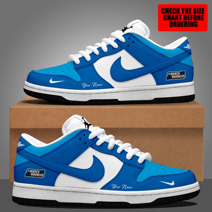 [FAN FAVORITE] NEW CUSTOMIZED NCAA MAM31 MAM MARCH MADNESS STRAPPY DUNK LOW SHOES