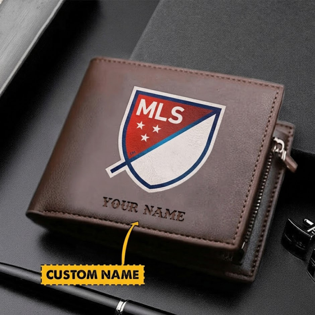 POPULAR NOW - NEW CUSTOMIZED MLS31 MAJOR LEAGUE SOCCER LEATHER WALLET