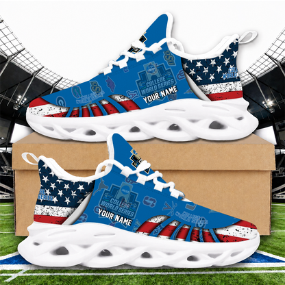[FAN FAVORITE] NEW CUSTOMIZED NCAA CWS32 ALL TEAMS UNISEX CLUNKY SNEAKERS