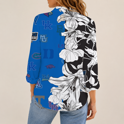 [FAN FAVORITE] NEW CUSTOMIZED NCAA MAM32 BKM ALL TEAMS STRAPPY WOMEN CASUAL SHIRT