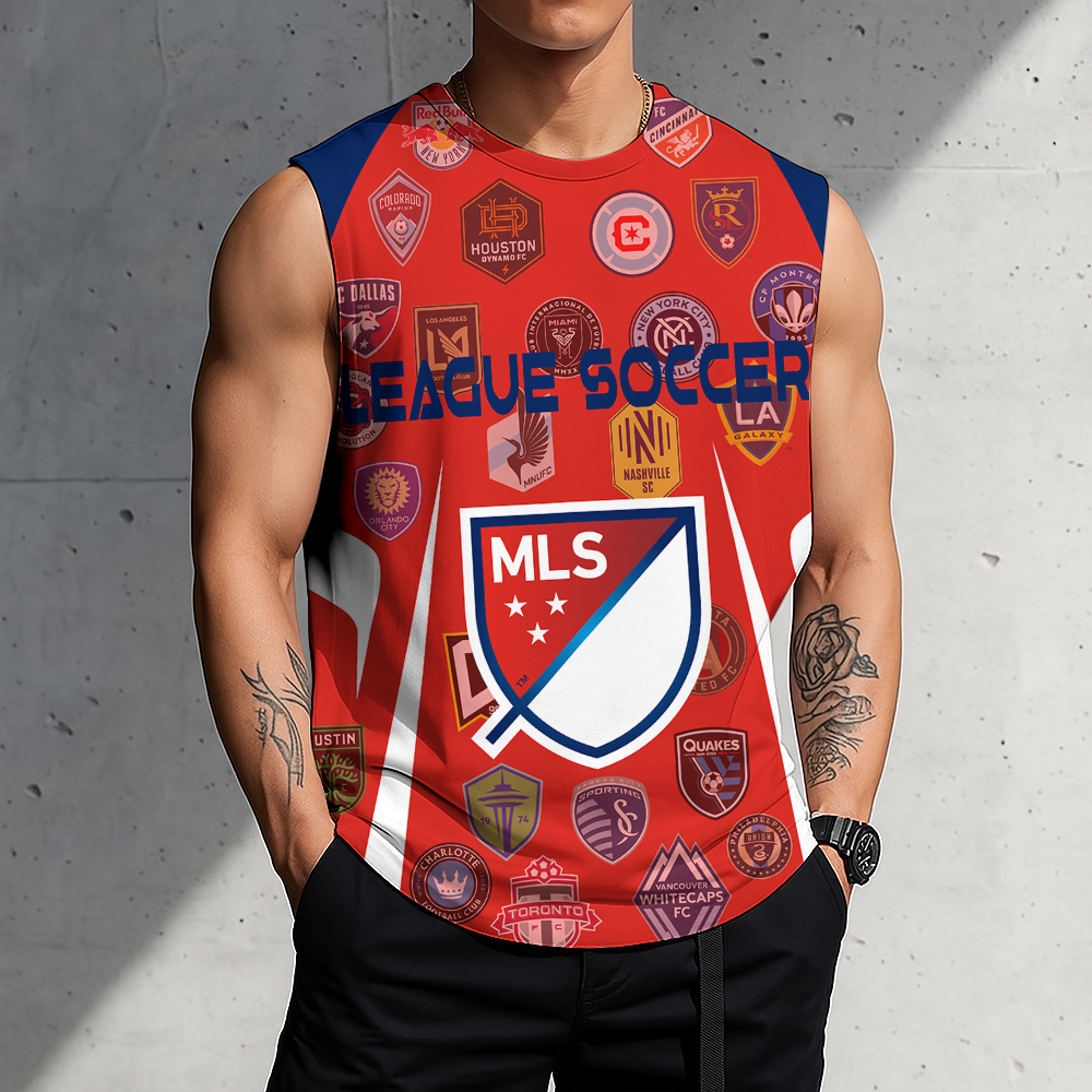 LIMITED EDITION - NEW CUSTOMIZED MLS32 MLC ALL TEAMS TANK TOP & GYM SHIRT