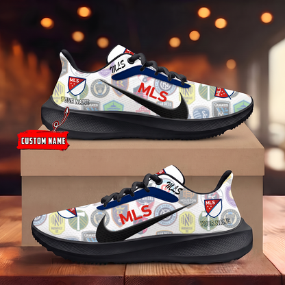[FAN EXCLUSIVE] NEW CUSTOMIZED MLS32 SOA MLS ALL TEAM ROAD RUNNING SHOES