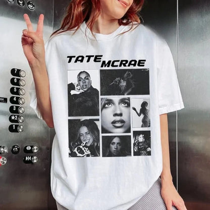 LIMITED EDITION - NEW CUSTOMIZED TATE MCRAE COLLECTION UNISEX T-SHIRT, POLO, HOODIE & JACKETS