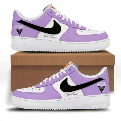 LIMITED EDITION - NEW CUSTOMIZED WNBA05 GSV GOLDEN STATE VALKYRIES AF1 SNEAKERS