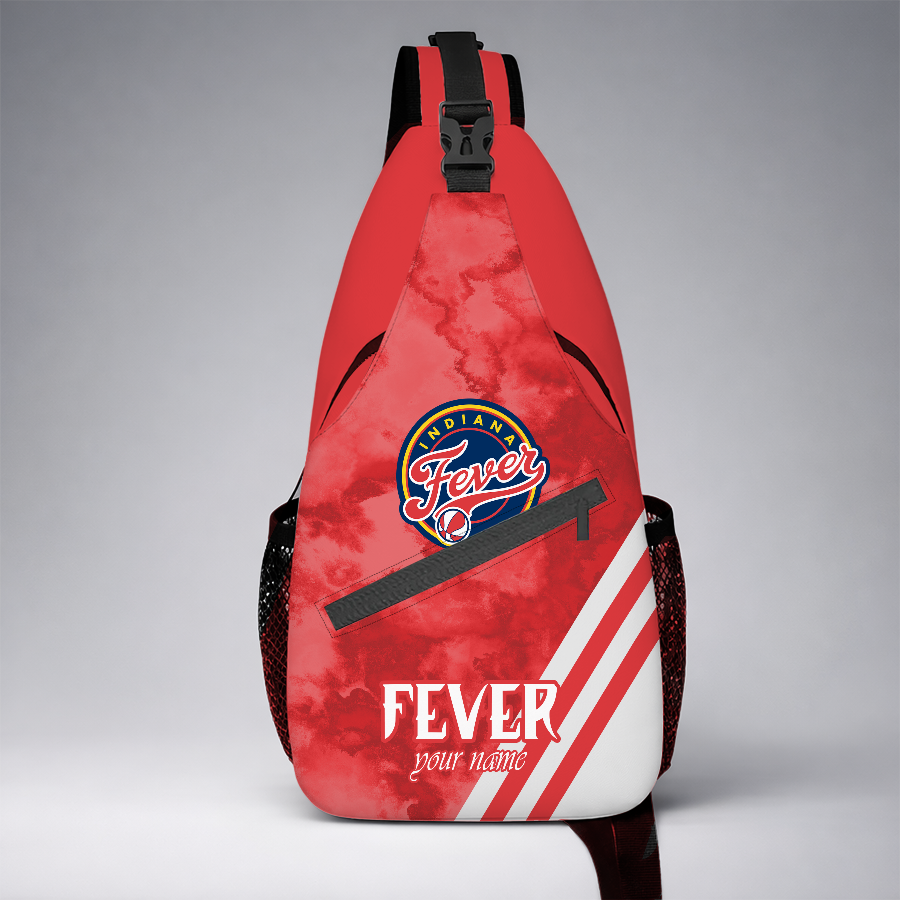 [FAN FAVORITE] NEW CUSTOMIZED WNBA06 IDF INDIANA FEVER SLING BAG