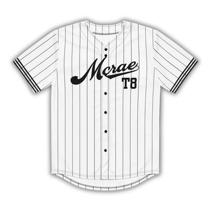 LIMITED EDITION - NEW CUSTOMIZED TATE MCRAE COLLECTION BASEBALL JERSEY