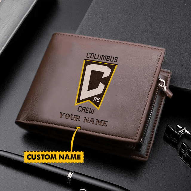POPULAR NOW - NEW CUSTOMIZED MLS08 CLC CLB CREW LEATHER WALLET