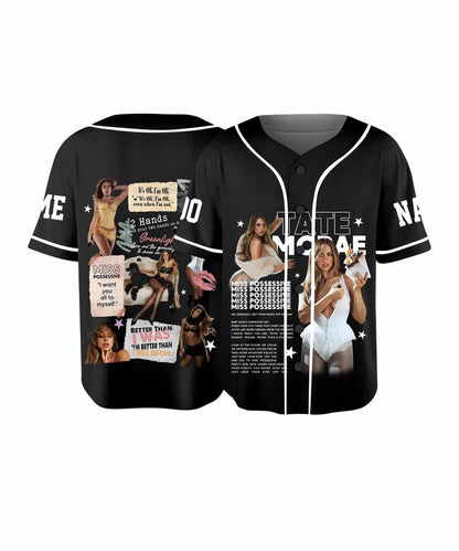 LIMITED EDITION - NEW CUSTOMIZED TATE MCRAE COLLECTION BASEBALL JERSEY