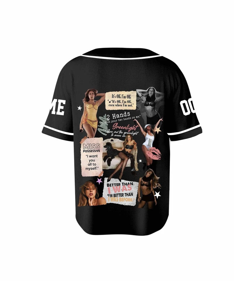 LIMITED EDITION - NEW CUSTOMIZED TATE MCRAE COLLECTION BASEBALL JERSEY