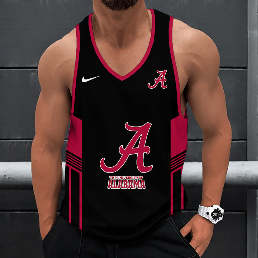 [FAN FAVORITE] NEW CUSTOMIZED NCAA CWS21 ABC ALABAMA CRIMSON TIDE UNISEX TANK TOP