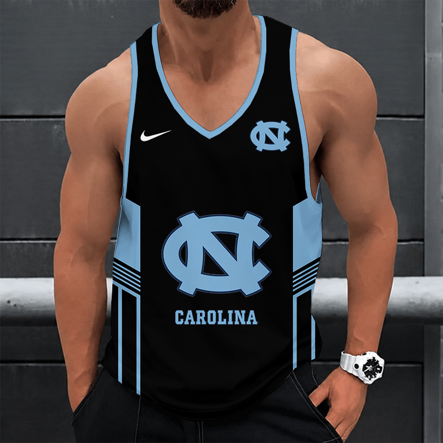 [FAN FAVORITE] NEW CUSTOMIZED NCAA CWS29 NTH NORTH CAROLINA TAR HEELS UNISEX TANK TOP