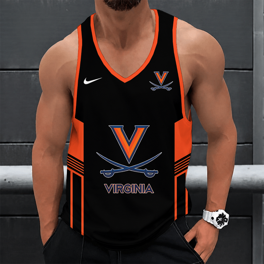 [FAN FAVORITE] NEW CUSTOMIZED NCAA MAM23 VIC VIRGINIA CAVALIERS STRAPPY UNISEX TANK TOP