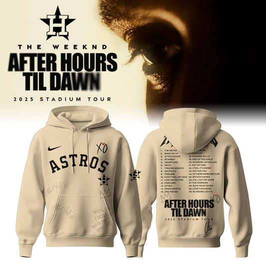 HOU x The Weeknd After Hours Til Dawn Hoodie Limited Edition (Kids & Adults)