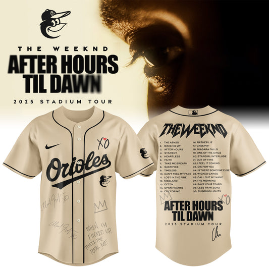 BAL x The Weeknd After Hours Til Dawn Jersey Limited Edition