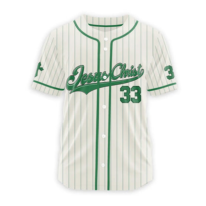 LIMITED EDITION - NEW CUSTOMIZED JESUS COLLECTION BASEBALL JERSEY