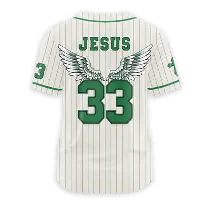 LIMITED EDITION - NEW CUSTOMIZED JESUS COLLECTION BASEBALL JERSEY