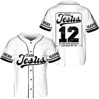 LIMITED EDITION - NEW CUSTOMIZED JESUS COLLECTION BASEBALL JERSEY