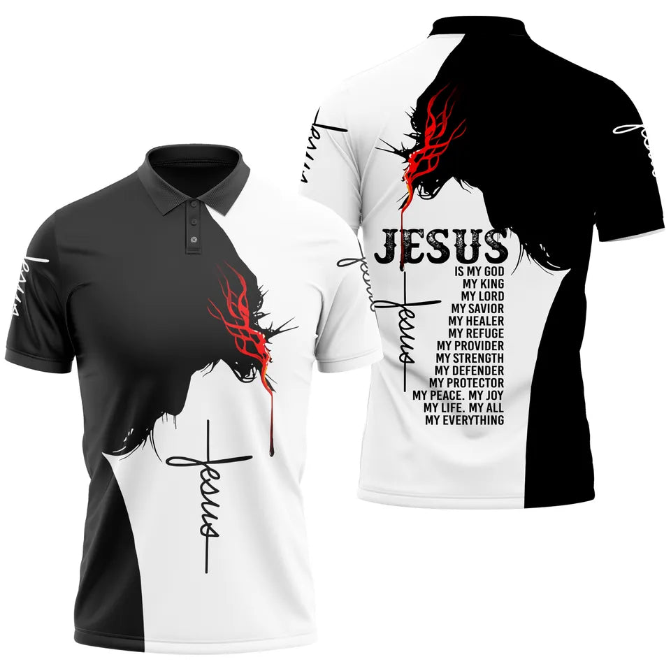 LIMITED EDITION – NEW CUSTOMIZED JESUS COLLECTION UNISEX T-SHIRT, POLO, HOODIE & JACKETS